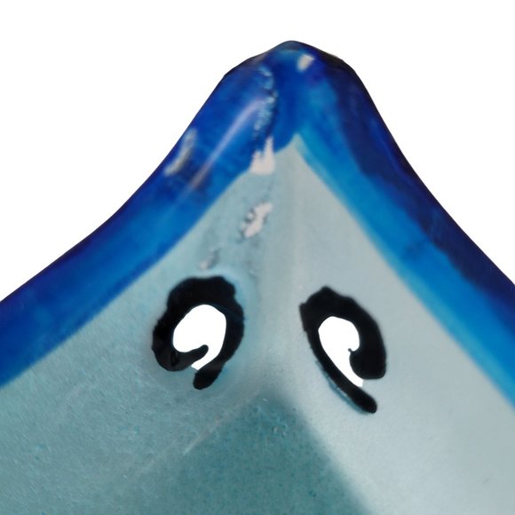 Star Of David Glass Dish Celebrate Hanukkah Menorah God's Lamp Man's Light - Picture 9 of 10